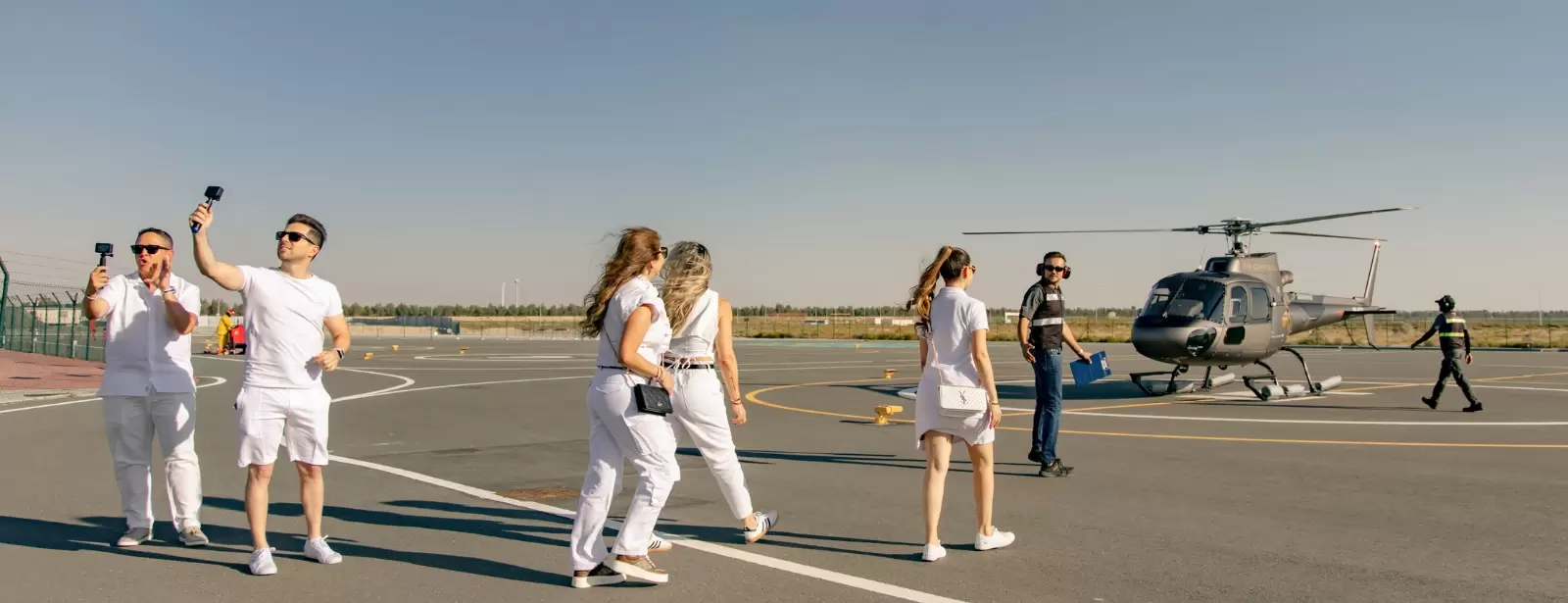 17-Minute Helicopter Tour over Dubai with free Transfers