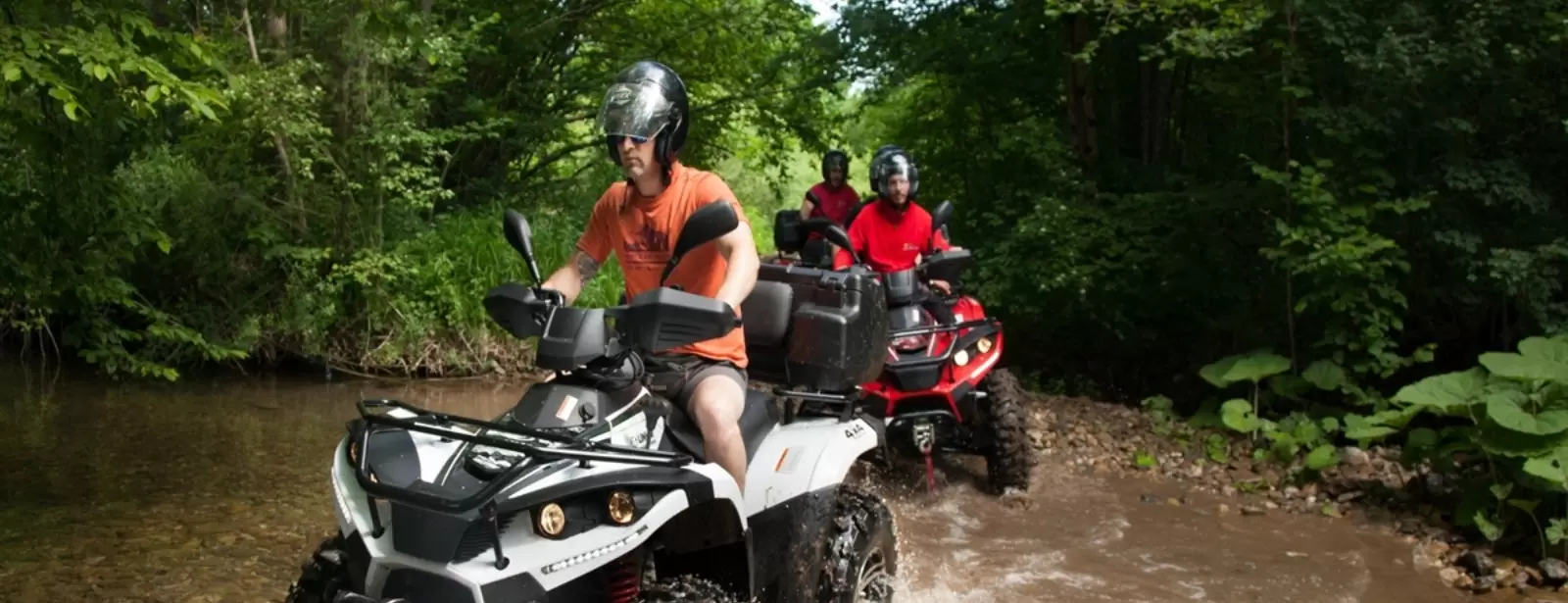 Quad bike and Rafting
