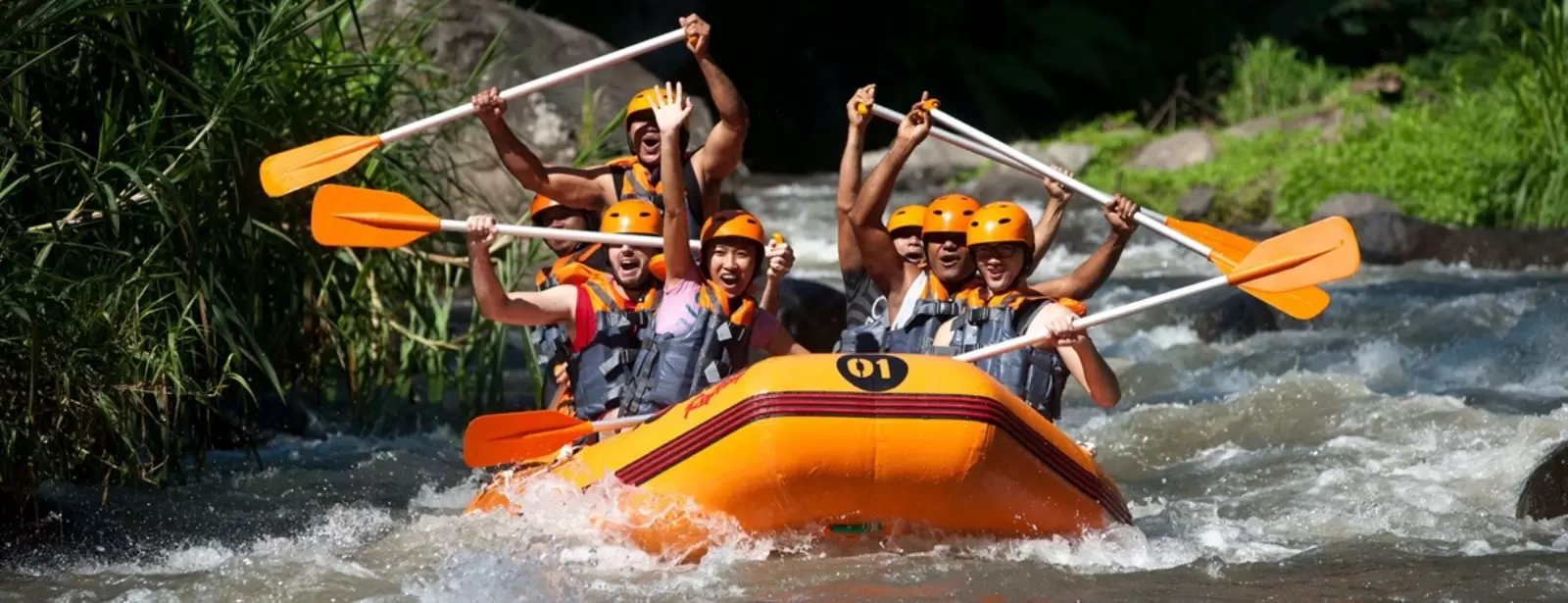 Quad bike and Rafting