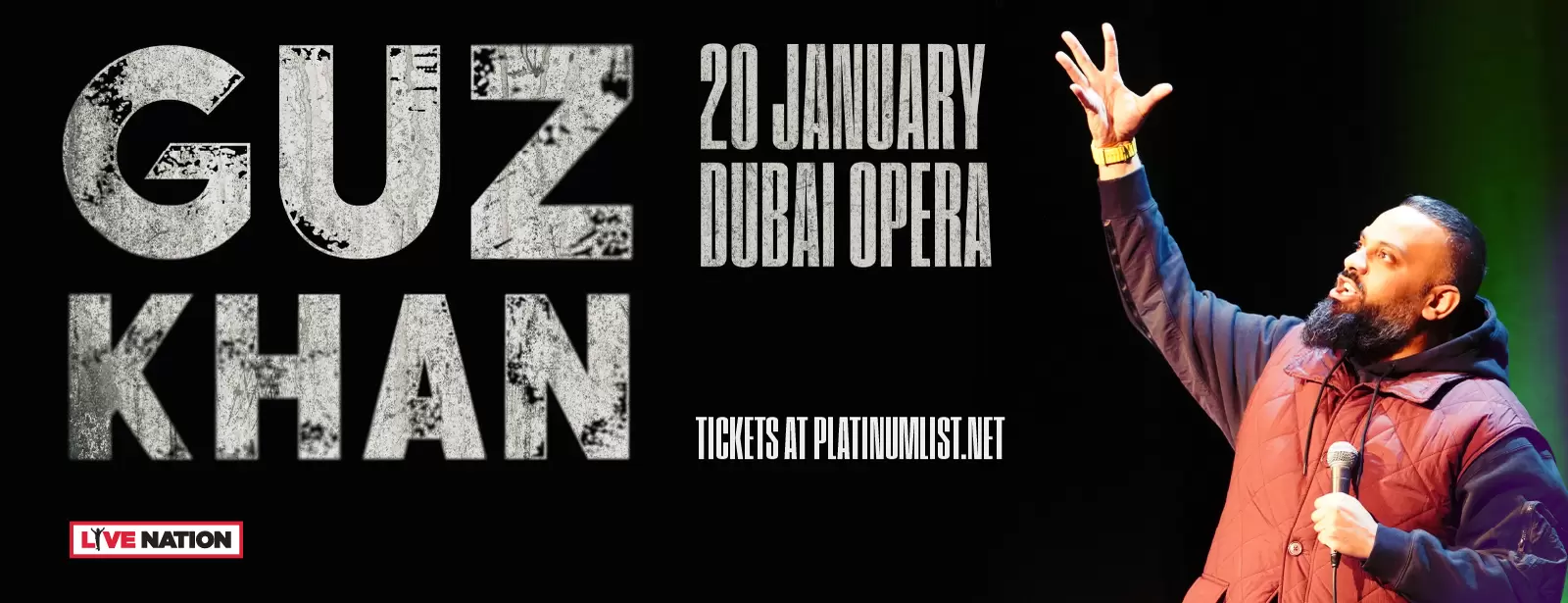 Guz Khan Live at Dubai Opera