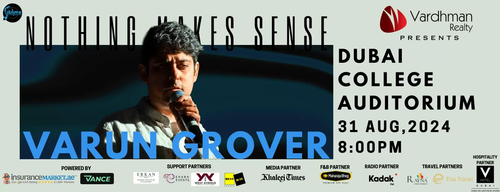 Varun Grover Live in Dubai