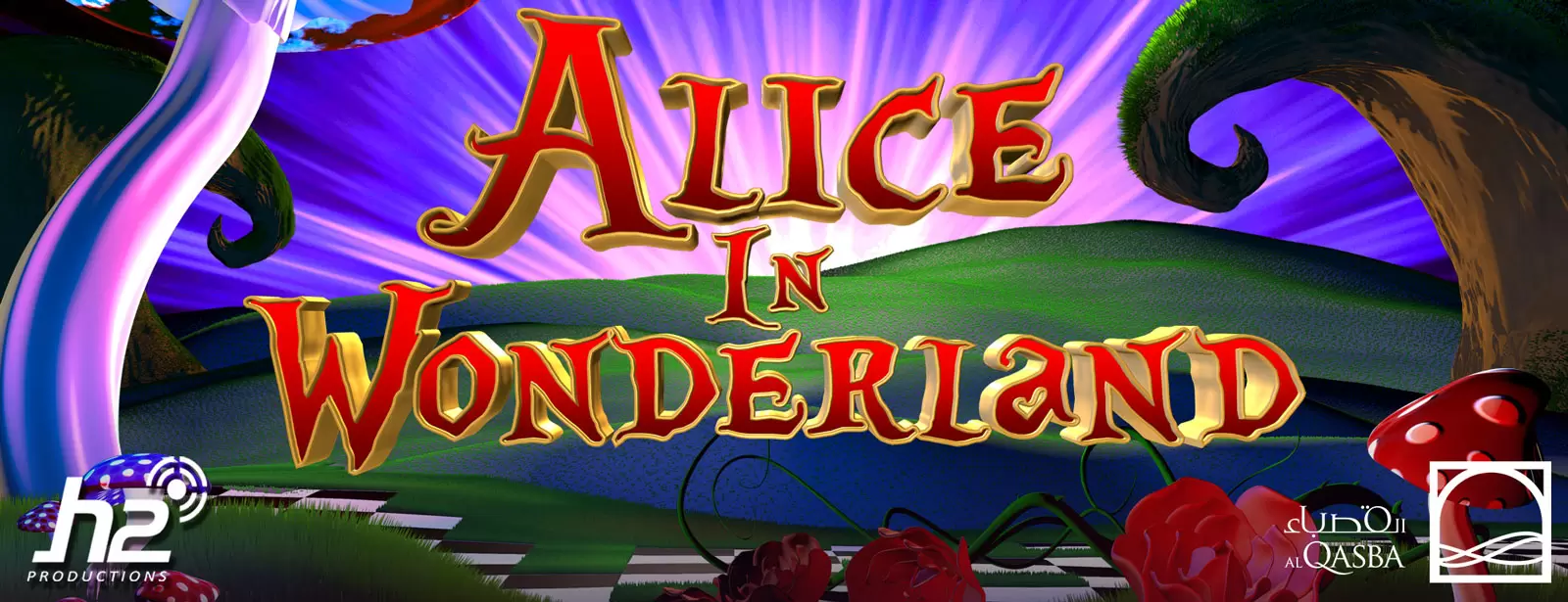 Alice in Wonderland at Al Qasba, Sharjah
