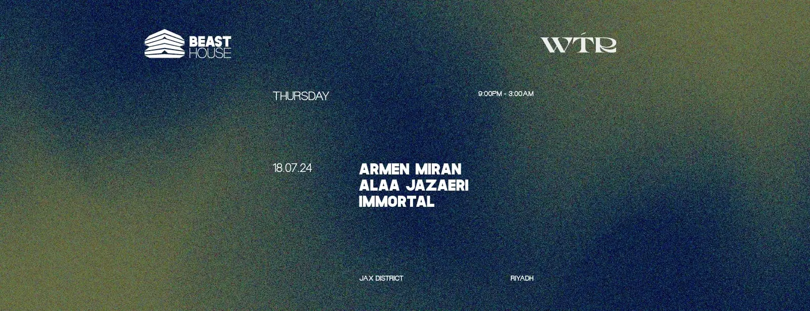 Beast House in Riyadh | JUL 18