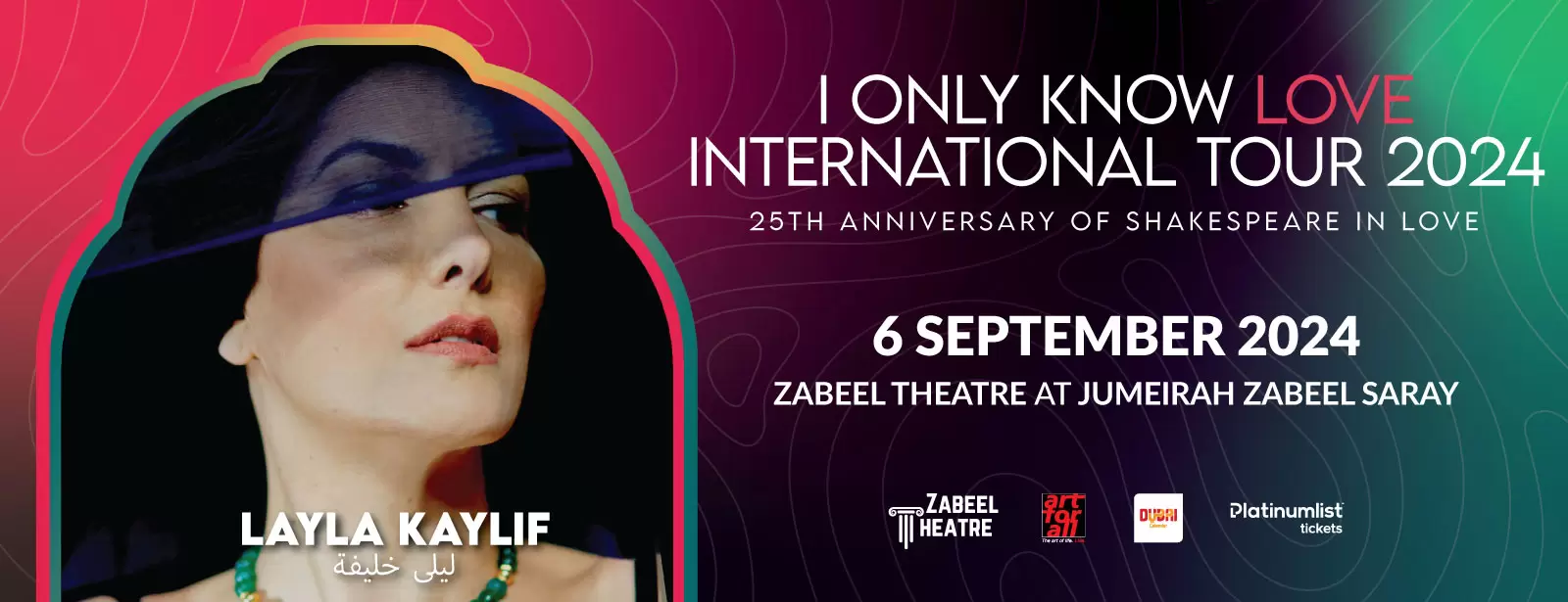Layla Kaylif at Zabeel Theatre, Dubai