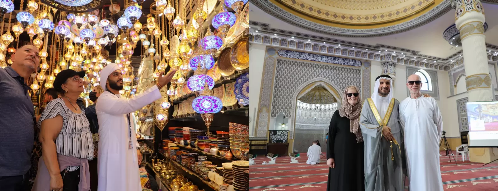 Dubai City Tour with Blue Mosque and Burj Khalifa Ticket