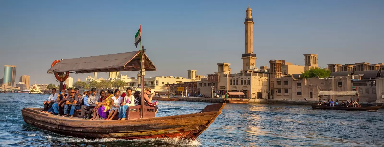 Dubai City Tour with Frame Ticket, Creek, Souks and Blue Mosque