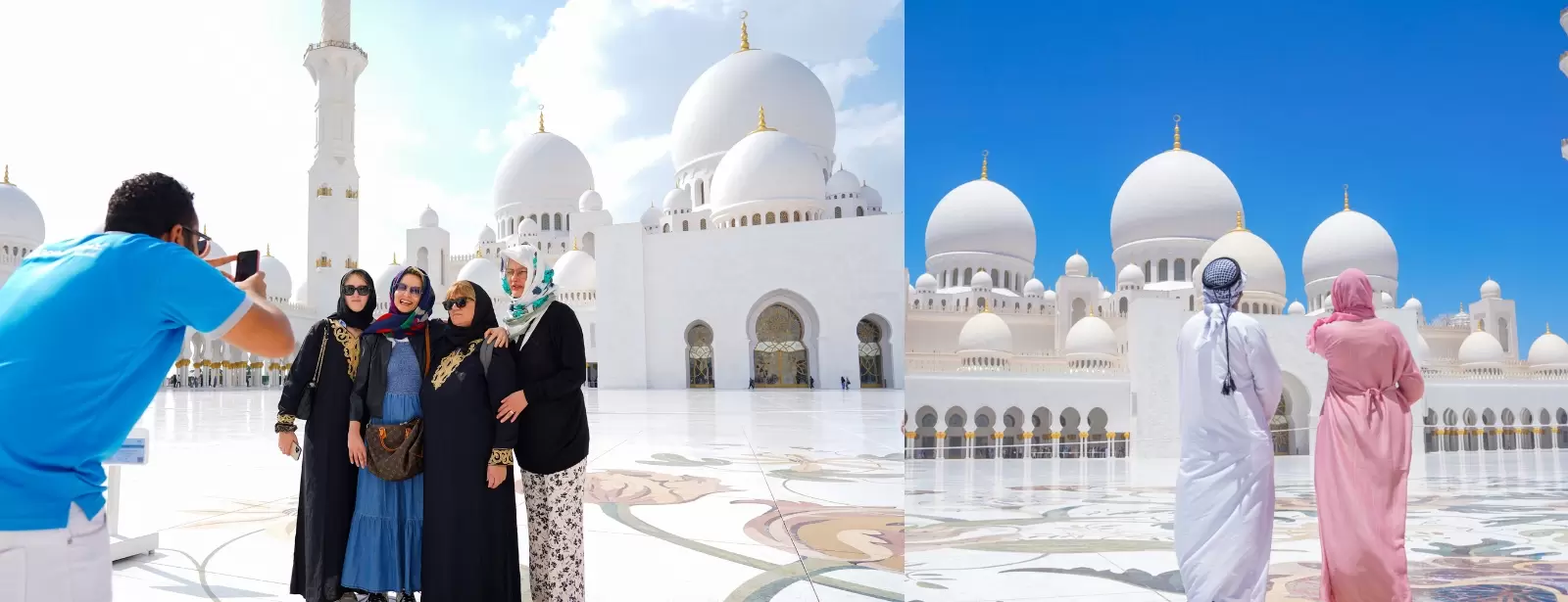 Louvre Museum Abu Dhabi and Grand Mosque Tour from Dubai