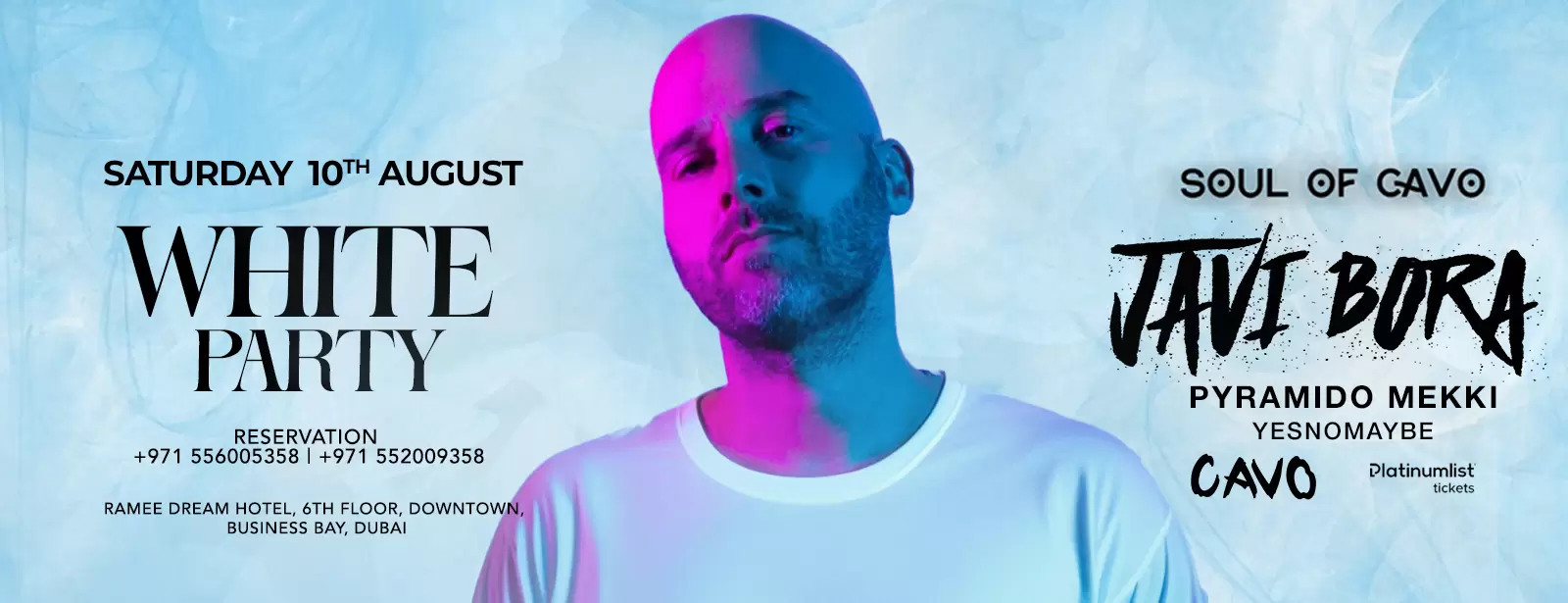 Soul of Cavo Presents Javi Bora Performing Live in Dubai