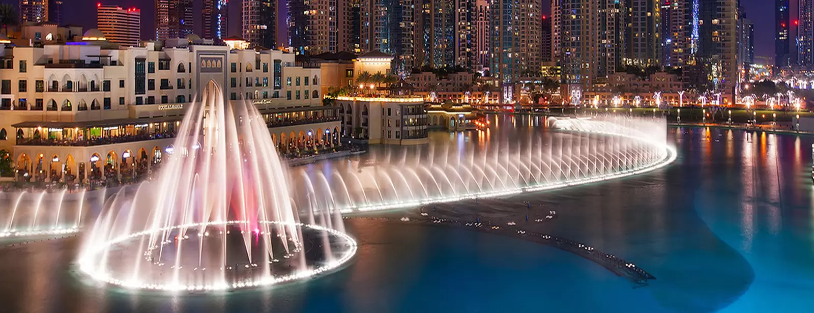 The Dubai Fountain Lake Ride