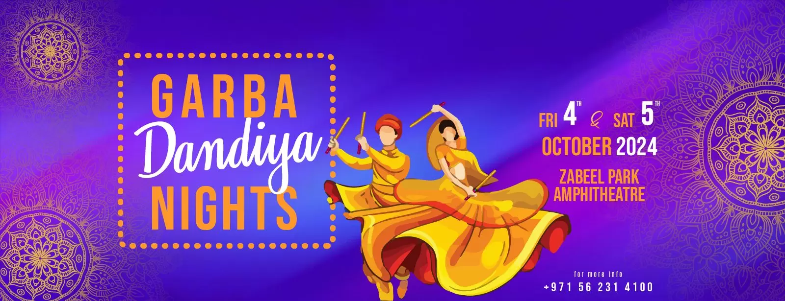 Garba Dandiya Nights 2024 in Dubai