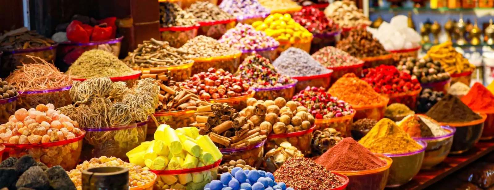 Dubai Souks and Creekside Food Walk