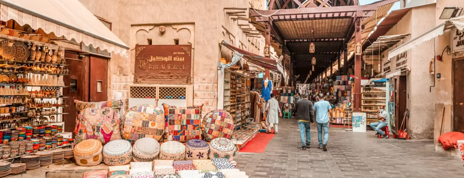 Dubai Souks and Creekside Food Walk