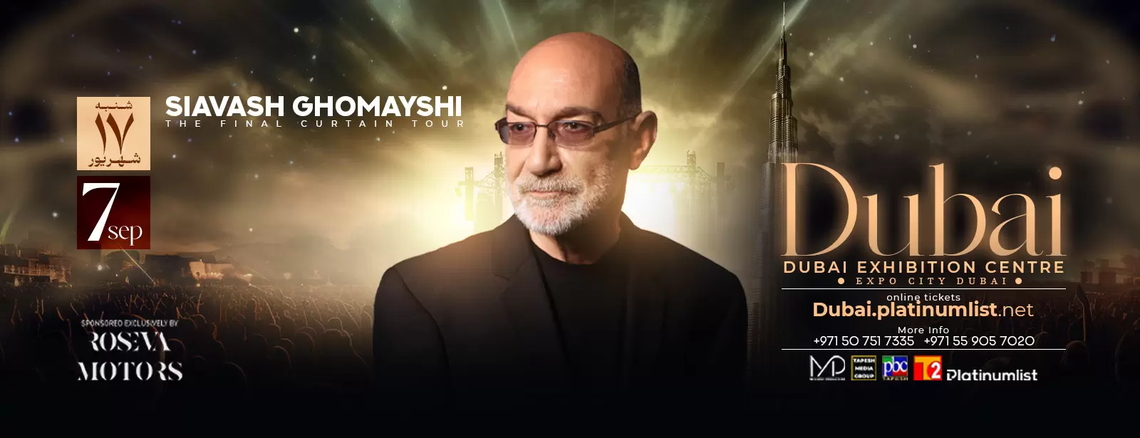 Siavash Ghomayshi Live in Dubai