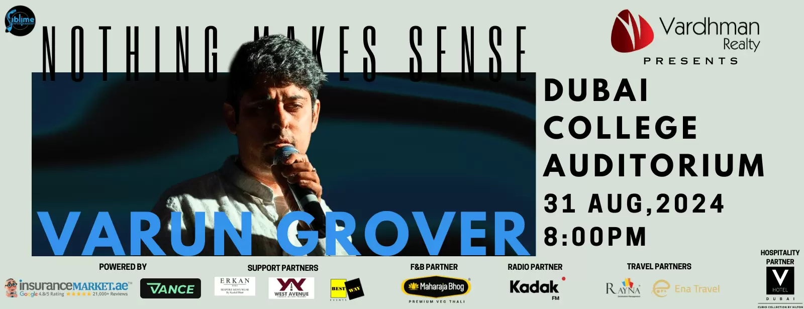 Varun Grover Live in Dubai