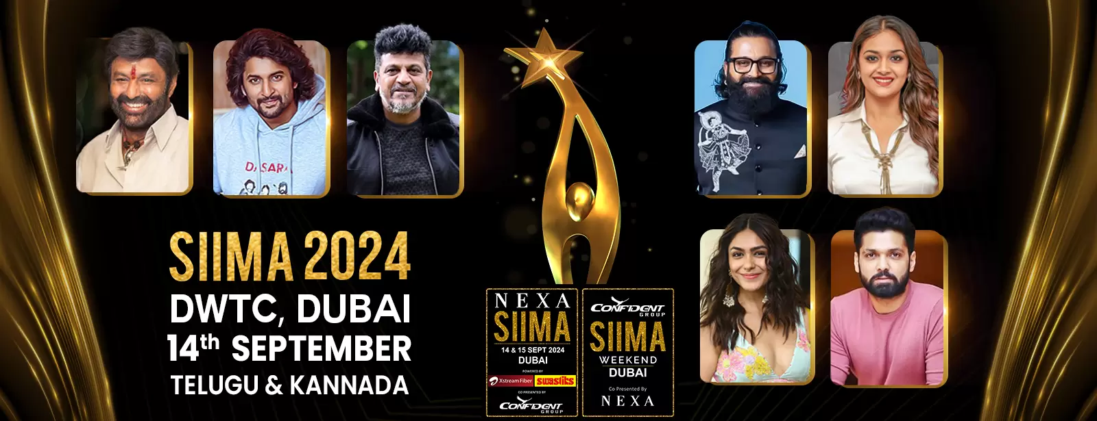 SIIMA 2024 (South Indian International Movie Awards) (Telugu and Kannada) in Dubai