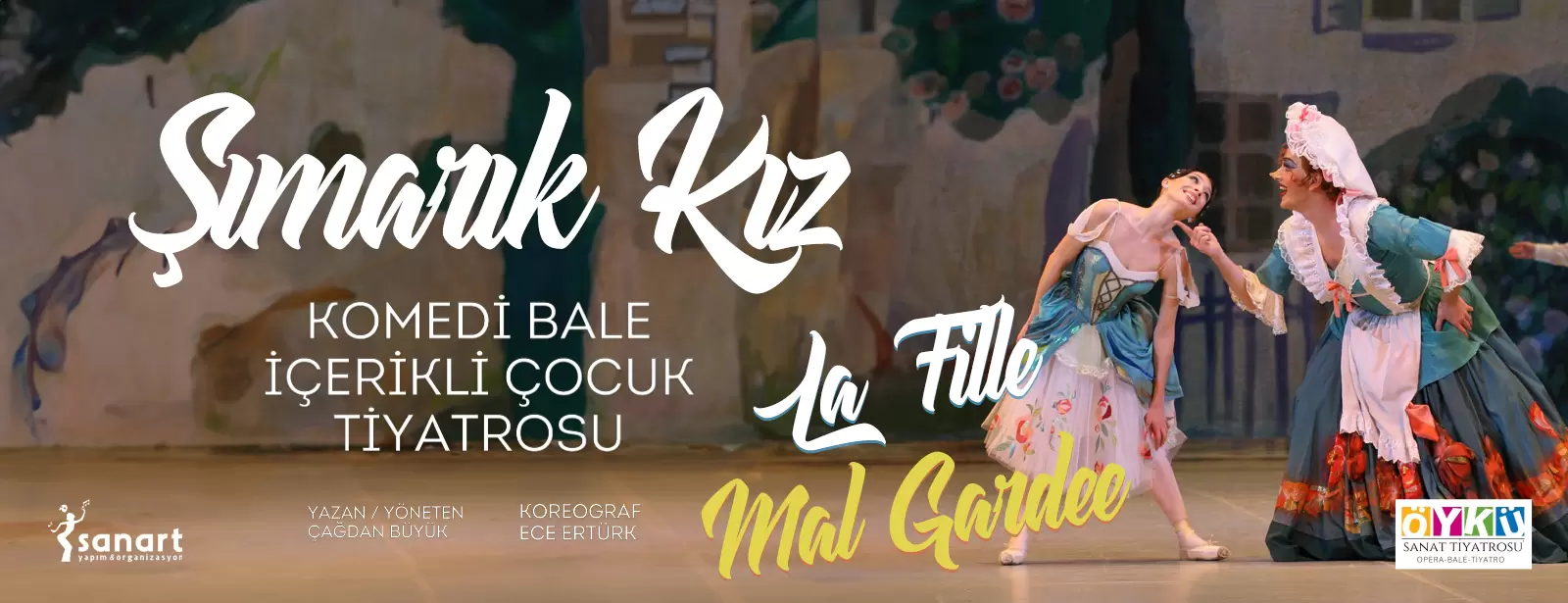 Şımarık Kız (La Fille Mal Gardee) in Istanbul