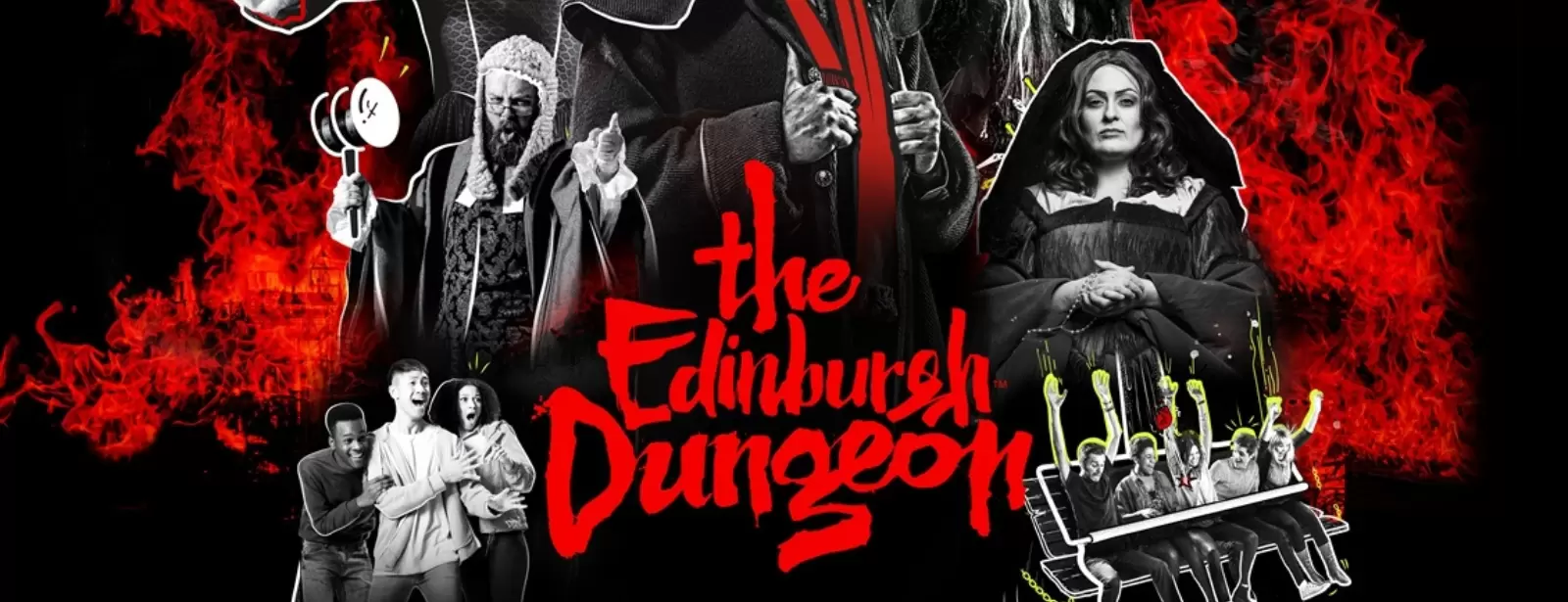 The Edinburgh Dungeons Entry Ticket