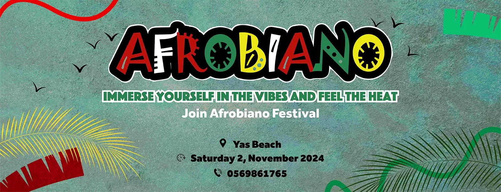 Afrobiano Fest at Yas Beach in Abu Dhabi