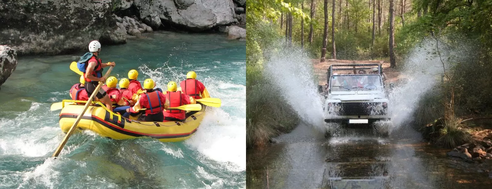Jeep Safari & Rafting from Alanya