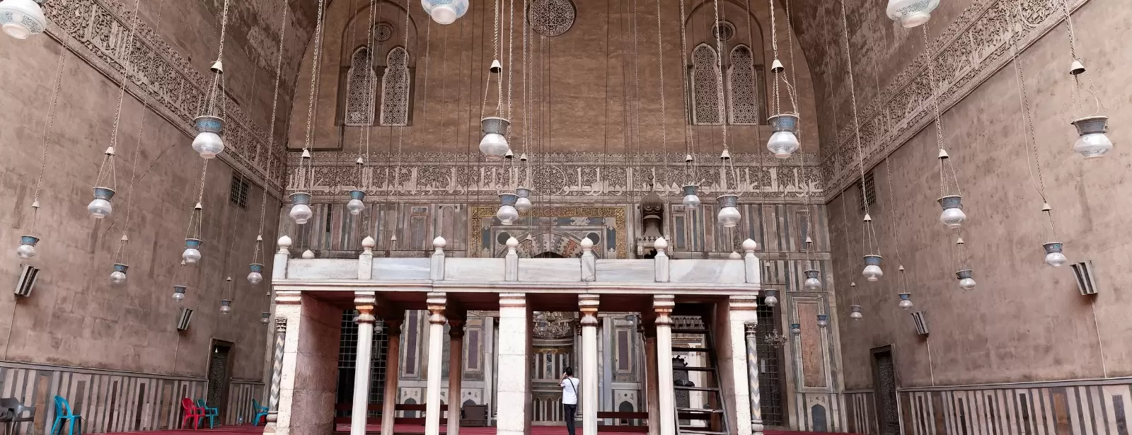 Old Cairo with the hanging church, Coptic Museum, and Sultan Hassan Mosque