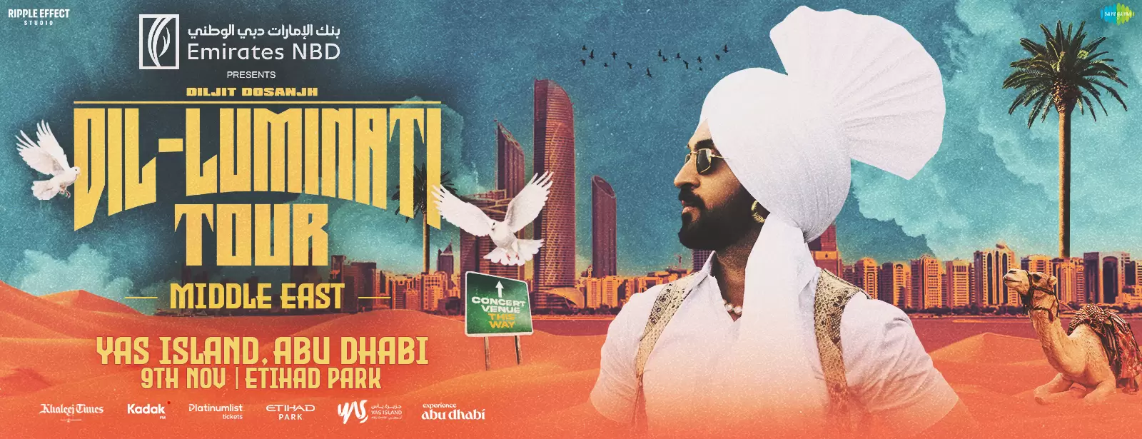 Diljit Dosanjh’s Dil-Luminati Tour in Abu Dhabi