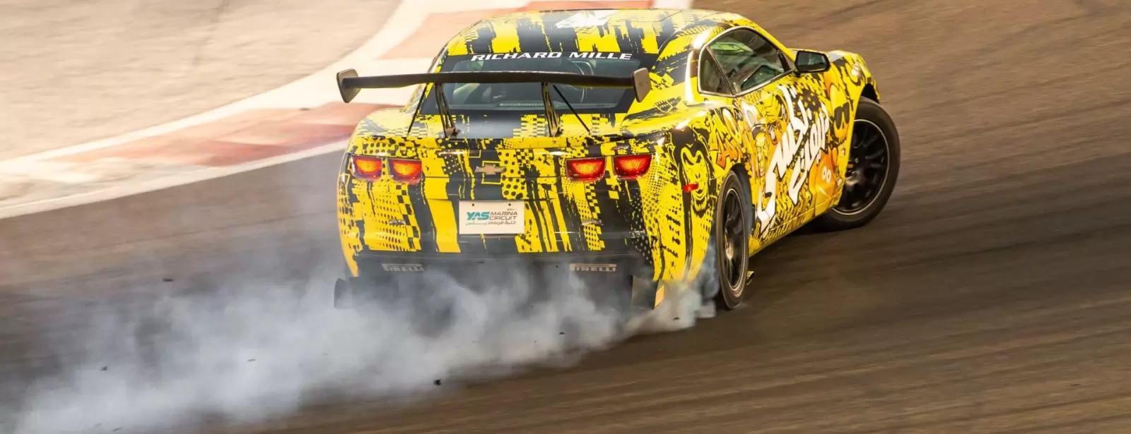 Yas Marina Circuit Passenger Ride - Chevrolet Camaro Drift Taxi