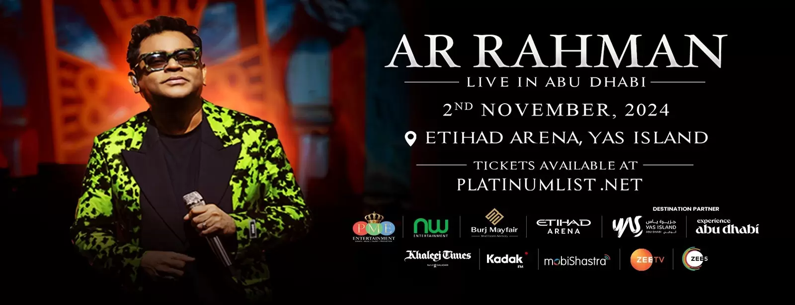 AR Rahman Live In Concert 2024 at Etihad Arena, Abu Dhabi