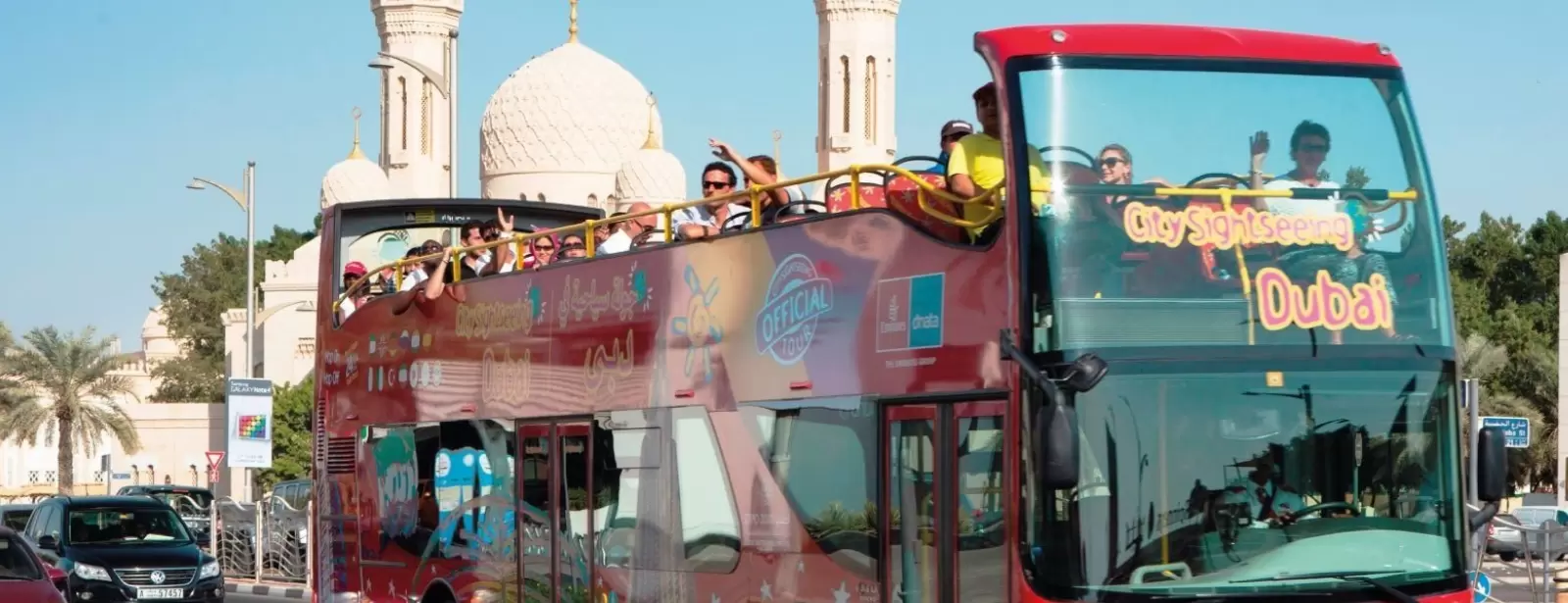 3 Day Hop On Hop Off Ticket with Aquaventure Super Pass and Dhow Cruise