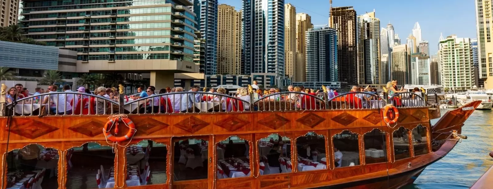 3 Day Hop On Hop Off Ticket with Aquaventure Super Pass and Dhow Cruise
