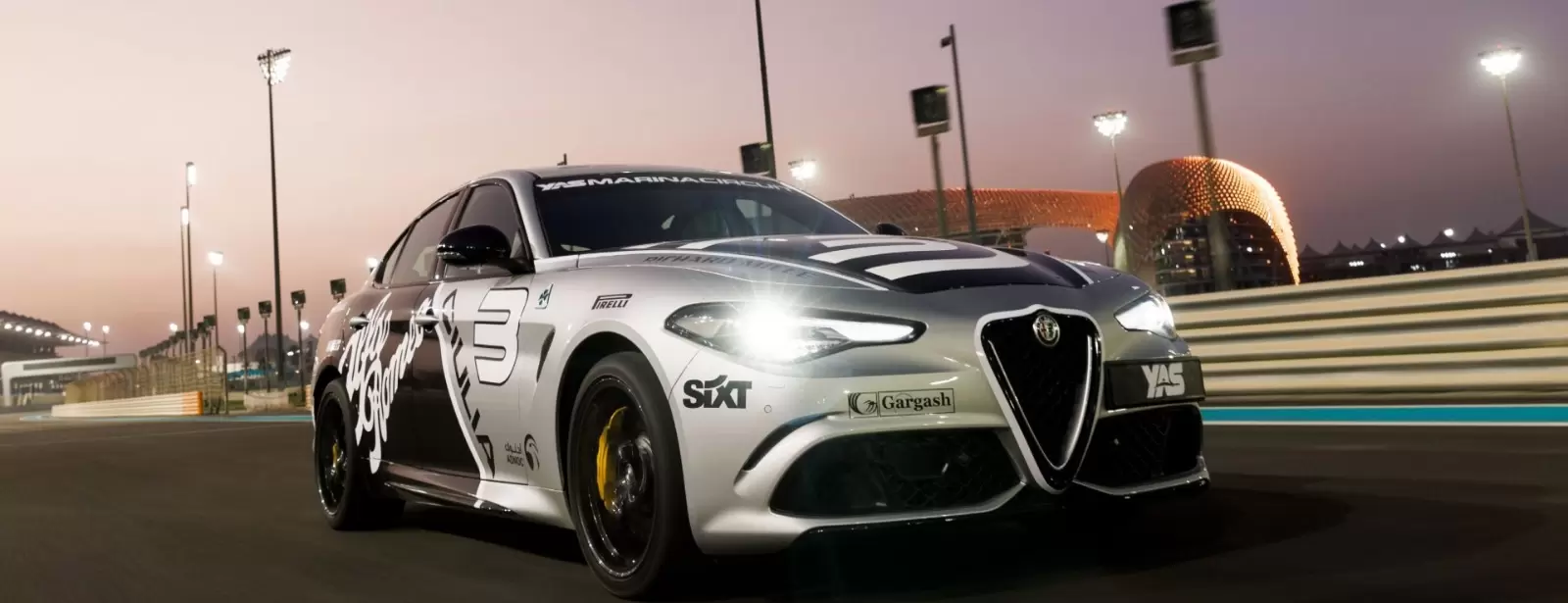 Yas Marina Circuit Passenger Ride - Alfa Romeo Guilia Quadrifoglio