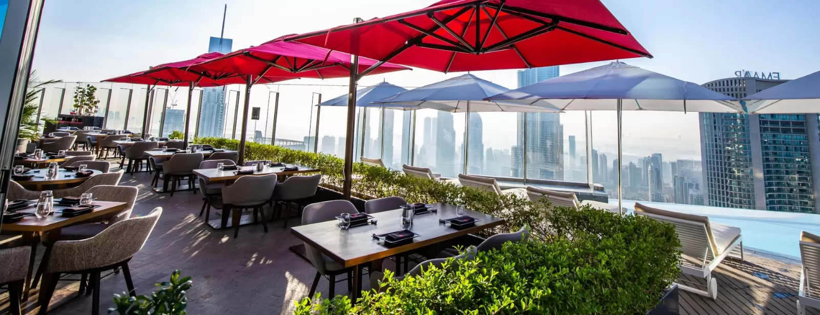 Set Menu Lunch at CÉ LA VI with Selected Beverages and Burj Khalifa Views