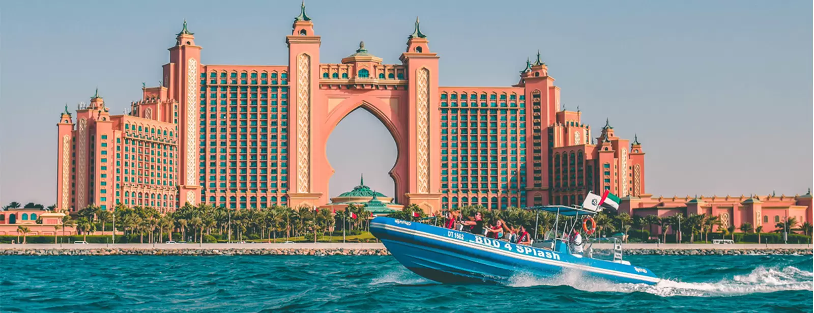 Speed Boat at Dubai Marina by Splash Tours