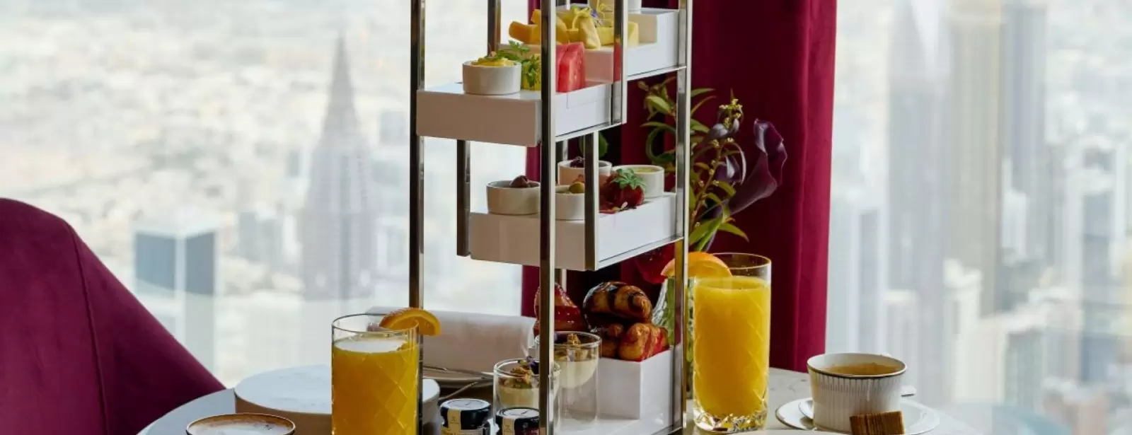 Afternoon Tea Experience at At.mosphere Burj Khalifa