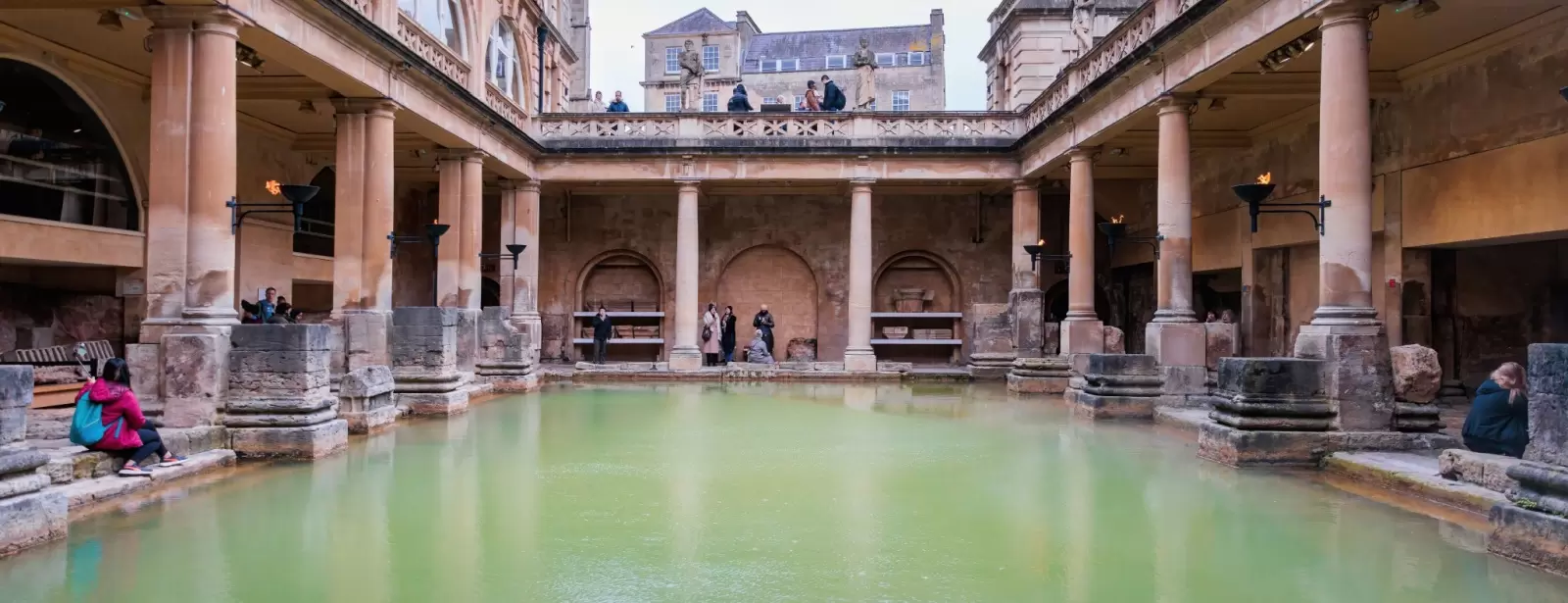 Day Trip to Bath by Rail with Entry to Roman Baths