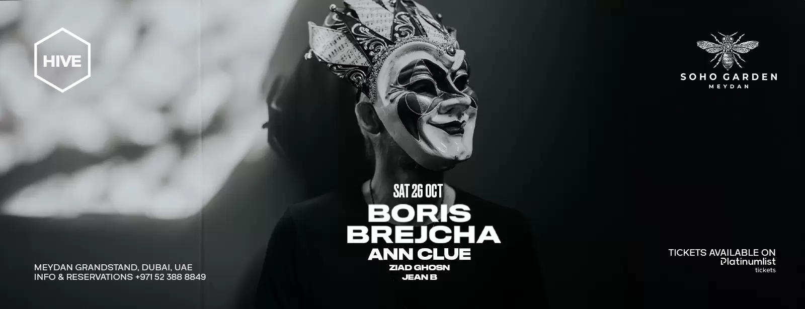 Boris Brejcha Live at Hive DXB, Soho Garden Meydan in Dubai