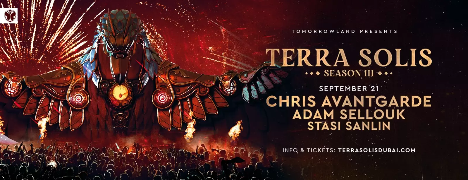 Tomorrowland presents Chris Avantgarde at Terra Solis Dubai