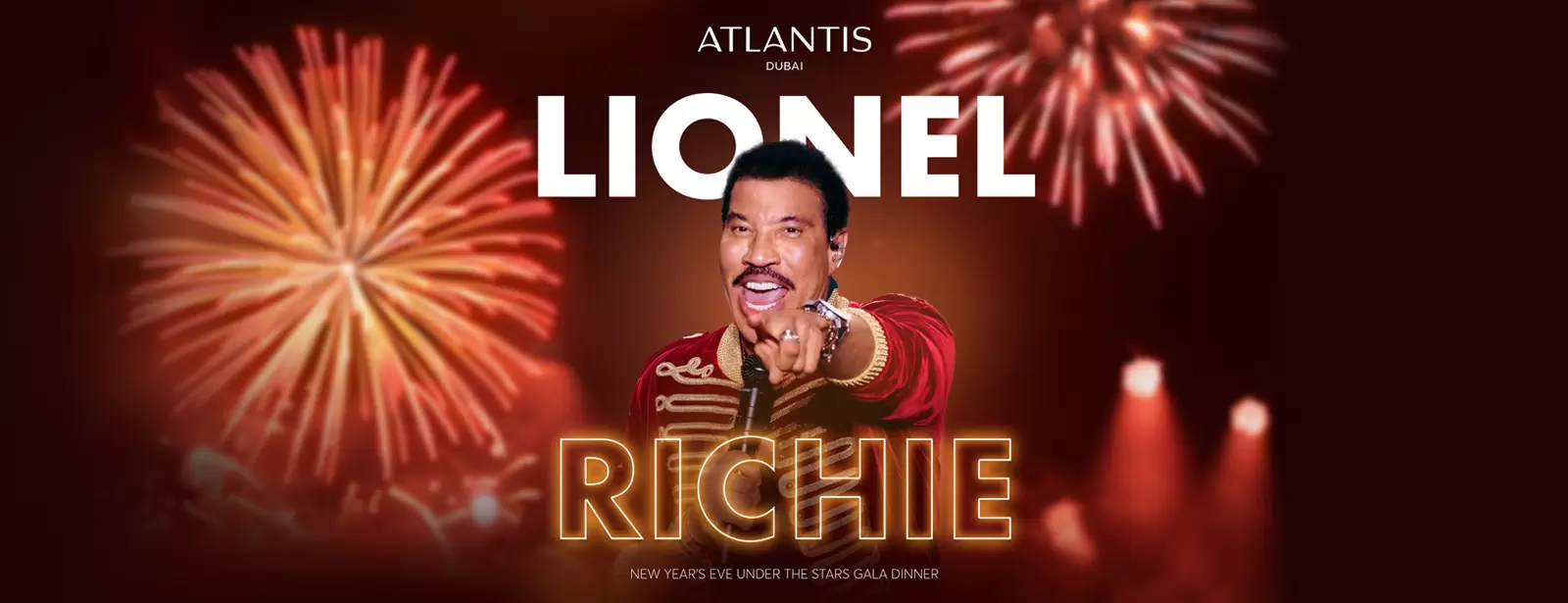 New Year’s Eve Under The Stars Gala Dinner Featuring Lionel Richie In Dubai