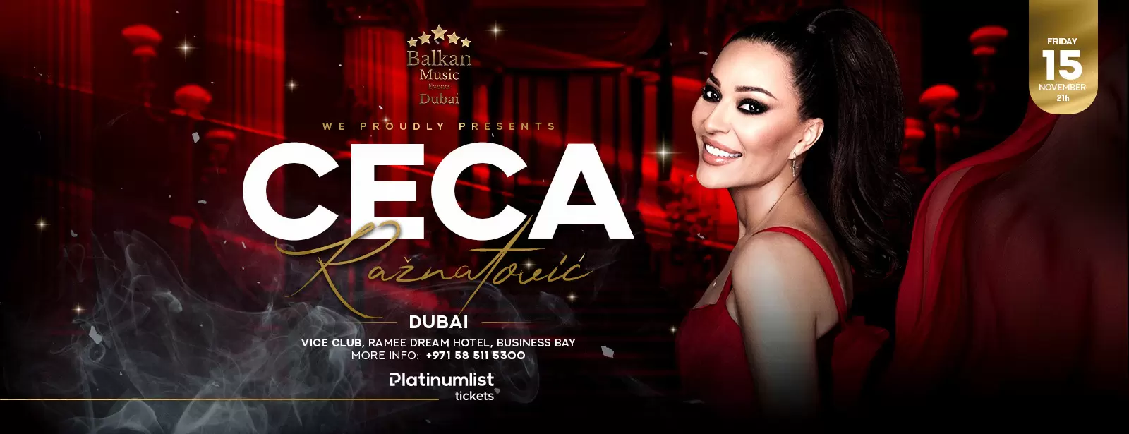 Ceca Raznatovic Live in Dubai
