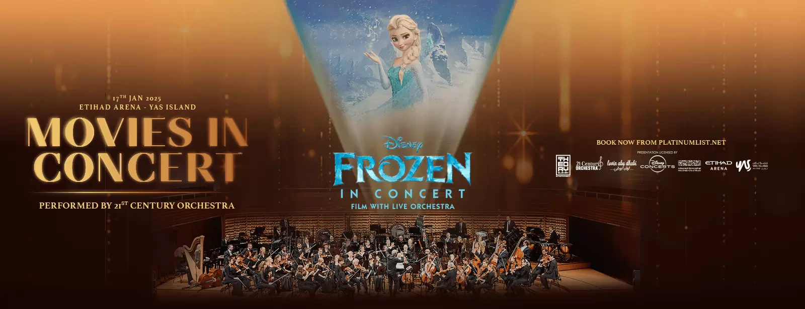 Frozen Live In Concert at Etihad Arena, Abu Dhabi