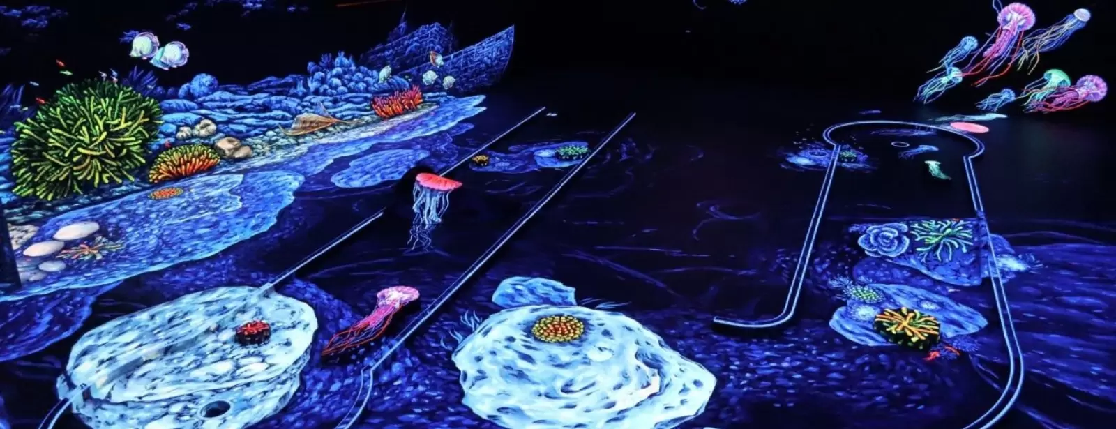 3D Blacklight Minigolf Tickets