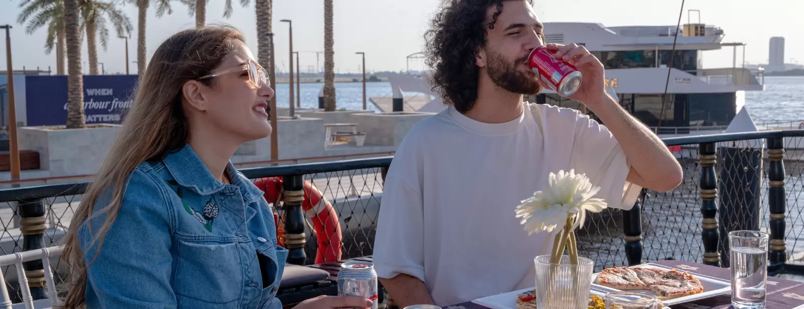 Pirate ship cruise with unlimited pizza