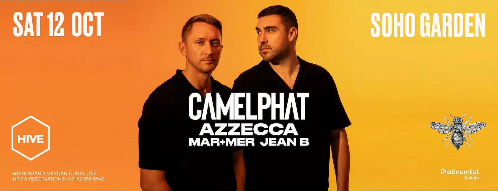 CAMELPHAT live at Hive Soho Garden Meydan, Dubai
