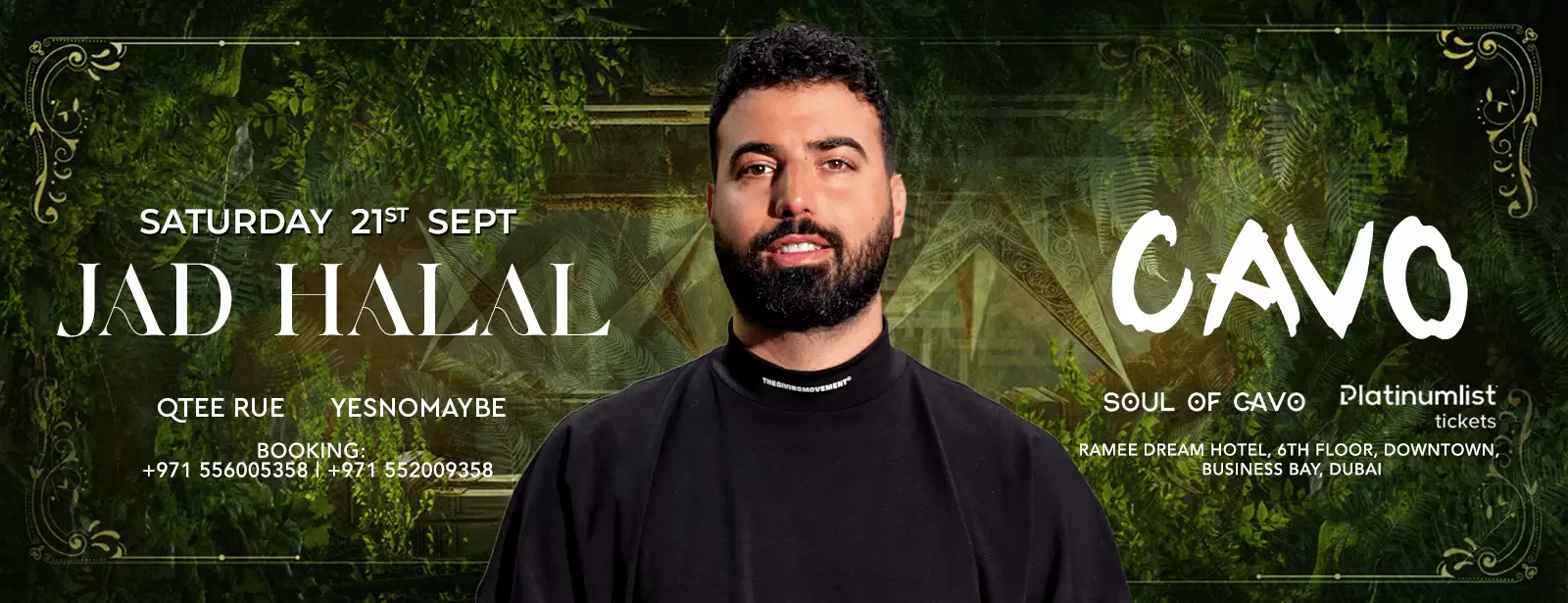 Soul of Cavo presents Jad Halal Live in Dubai