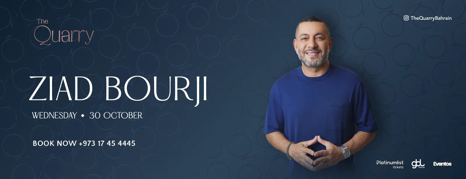 Ziad Bourji at The Quarry, BEYON Al Dana Amphitheatre