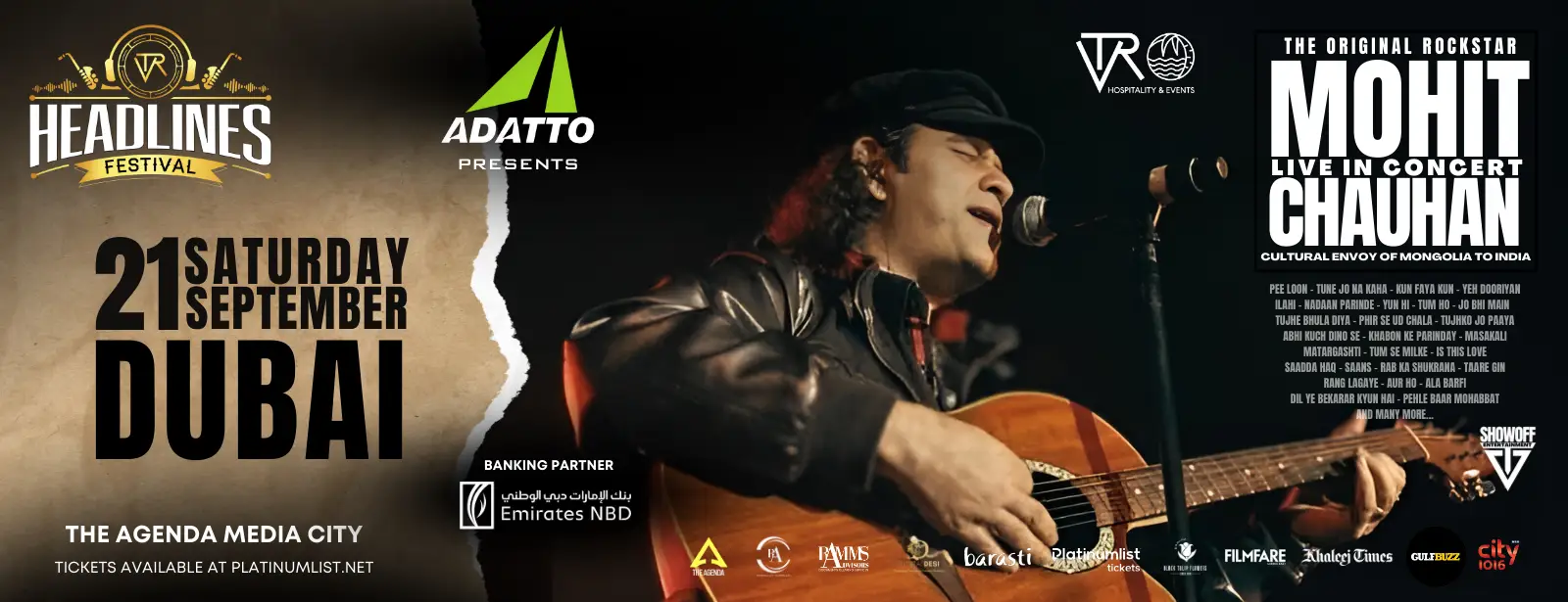 Mohit Chauhan Live in Concert at The Agenda