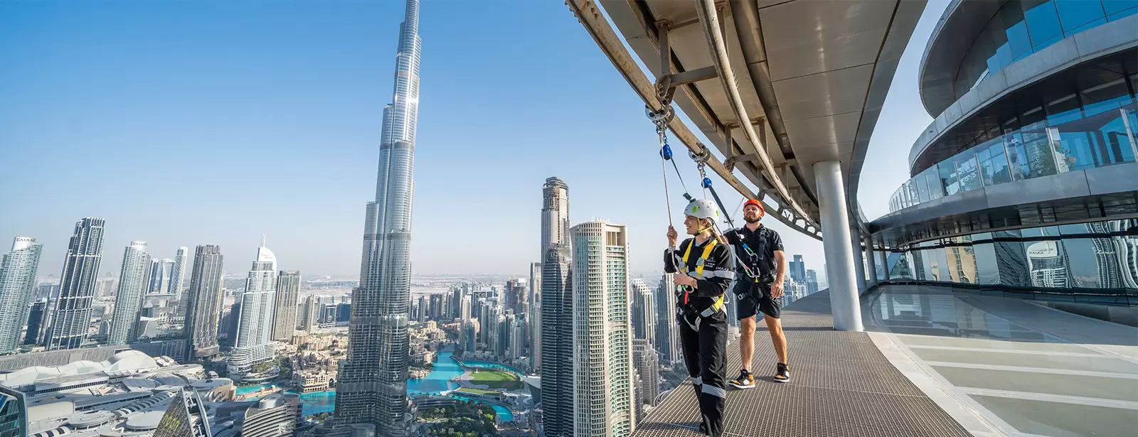 At the Top level 124 + Edge Walk