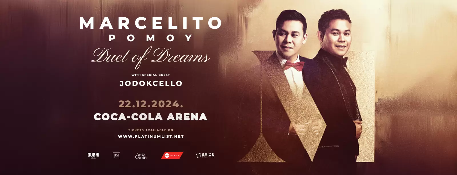 Marcelito Pomoy Live at Coca-Cola Arena, Dubai