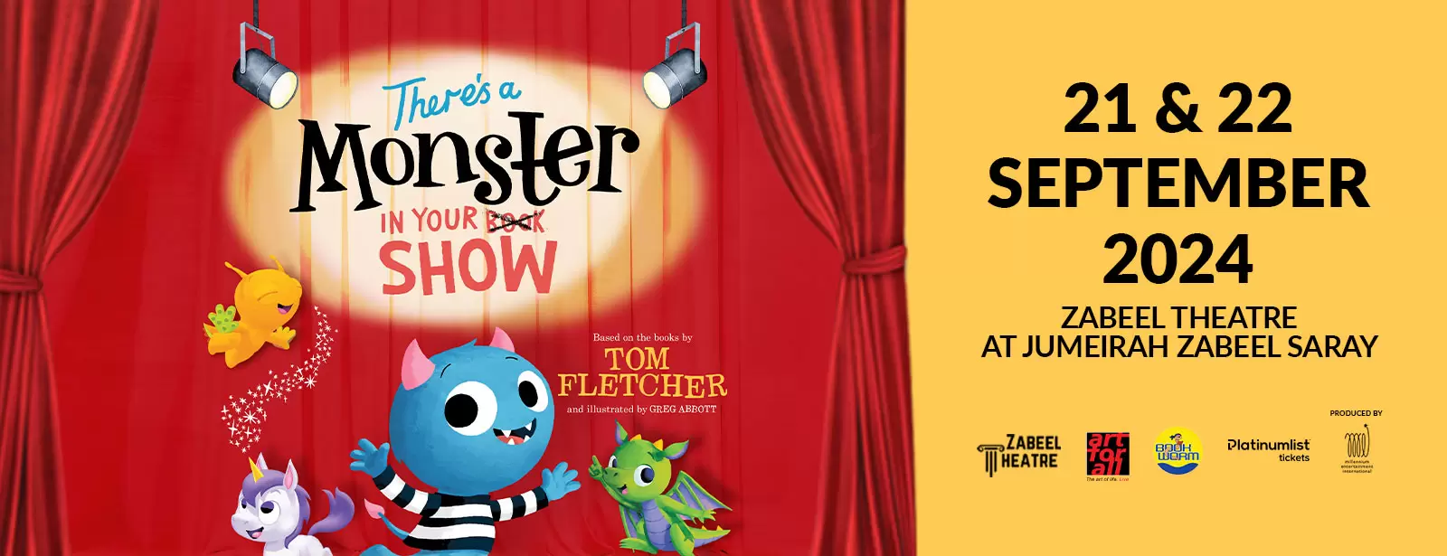 *There's a Monster in Your Show* at Zabeel Theatre, Dubai