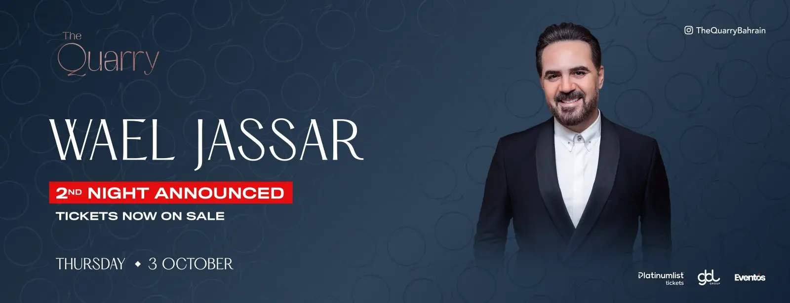 Wael Jassar at The Quarry, Al Dana Amphitheatre