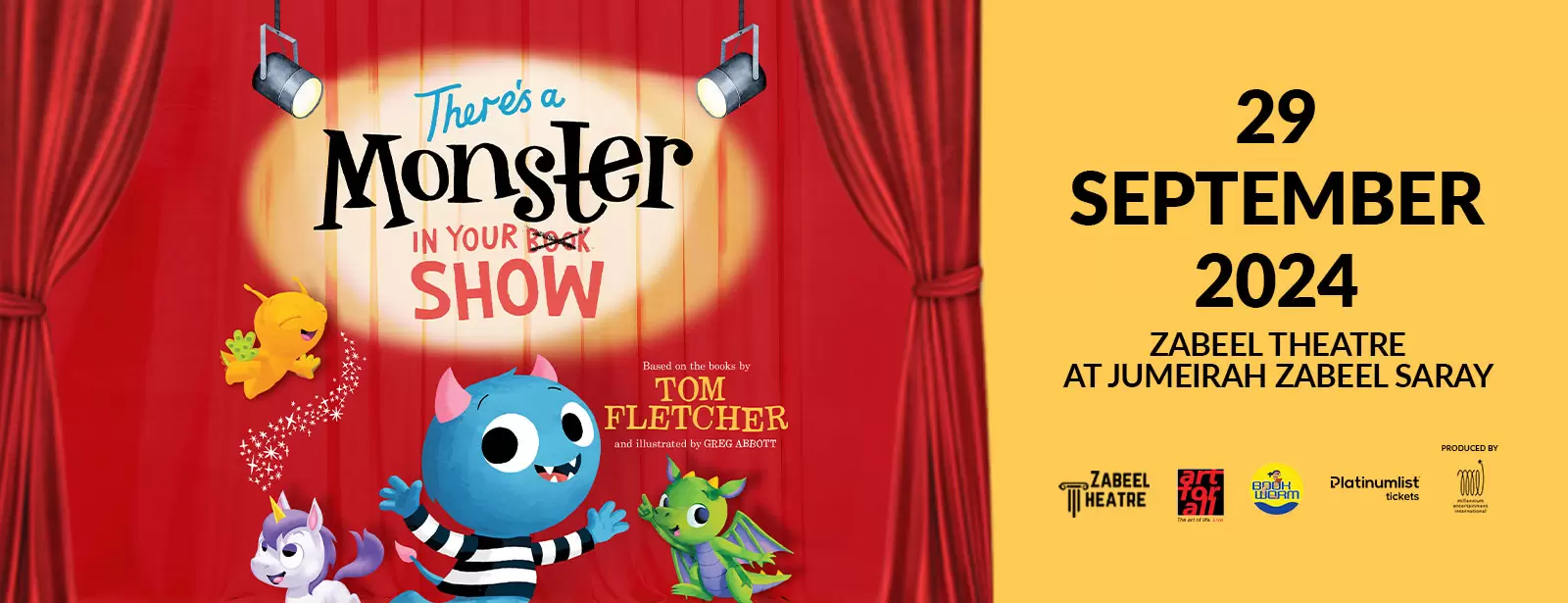 *There's a Monster in Your Show* at Zabeel Theatre, Dubai